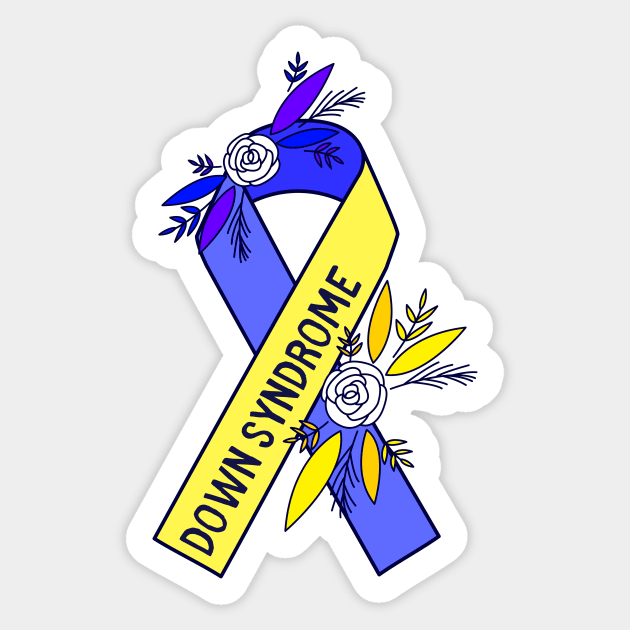 Down Syndrome Awareness Sticker by Sloth Station